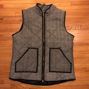 Black and White Vest
